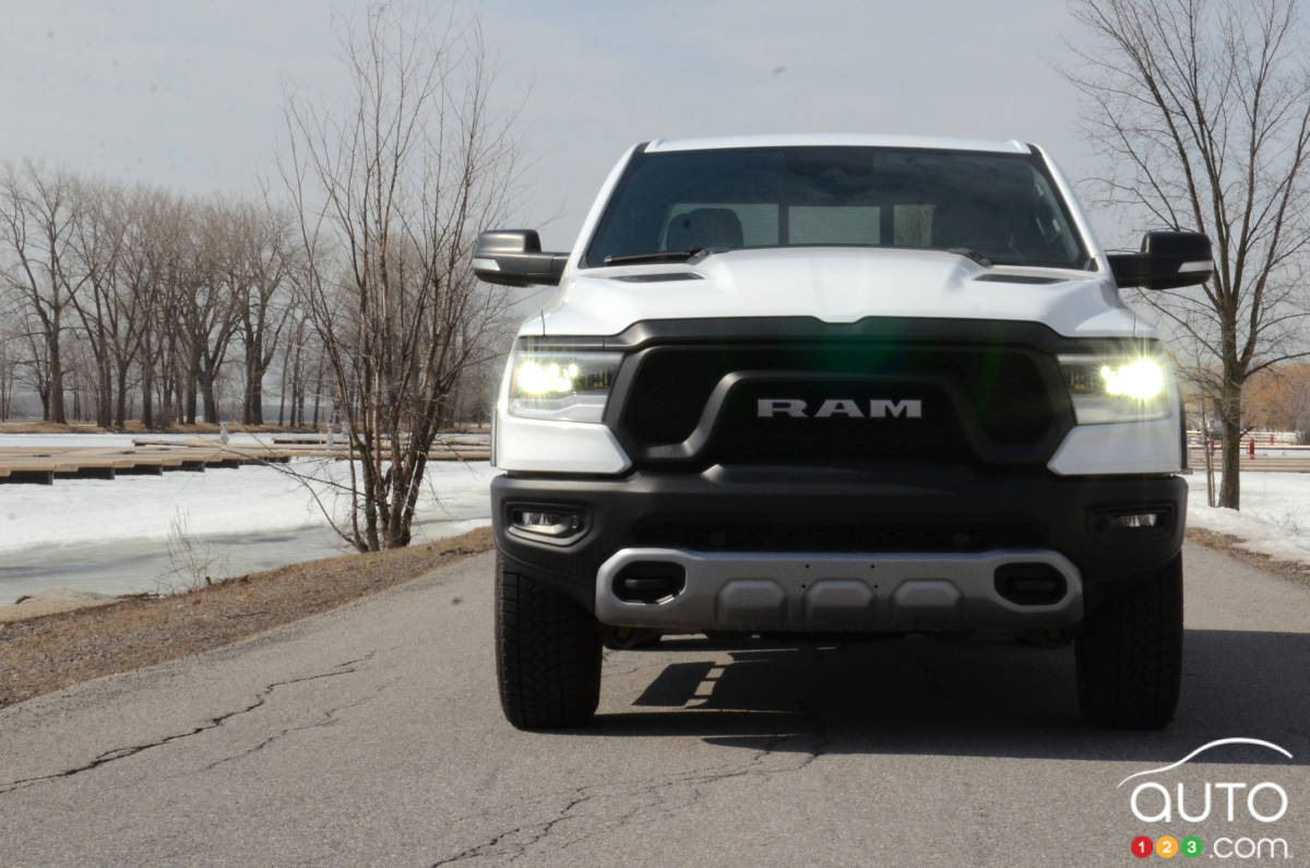 Ram 1500 Rebel EcoDiesel 2020, avant